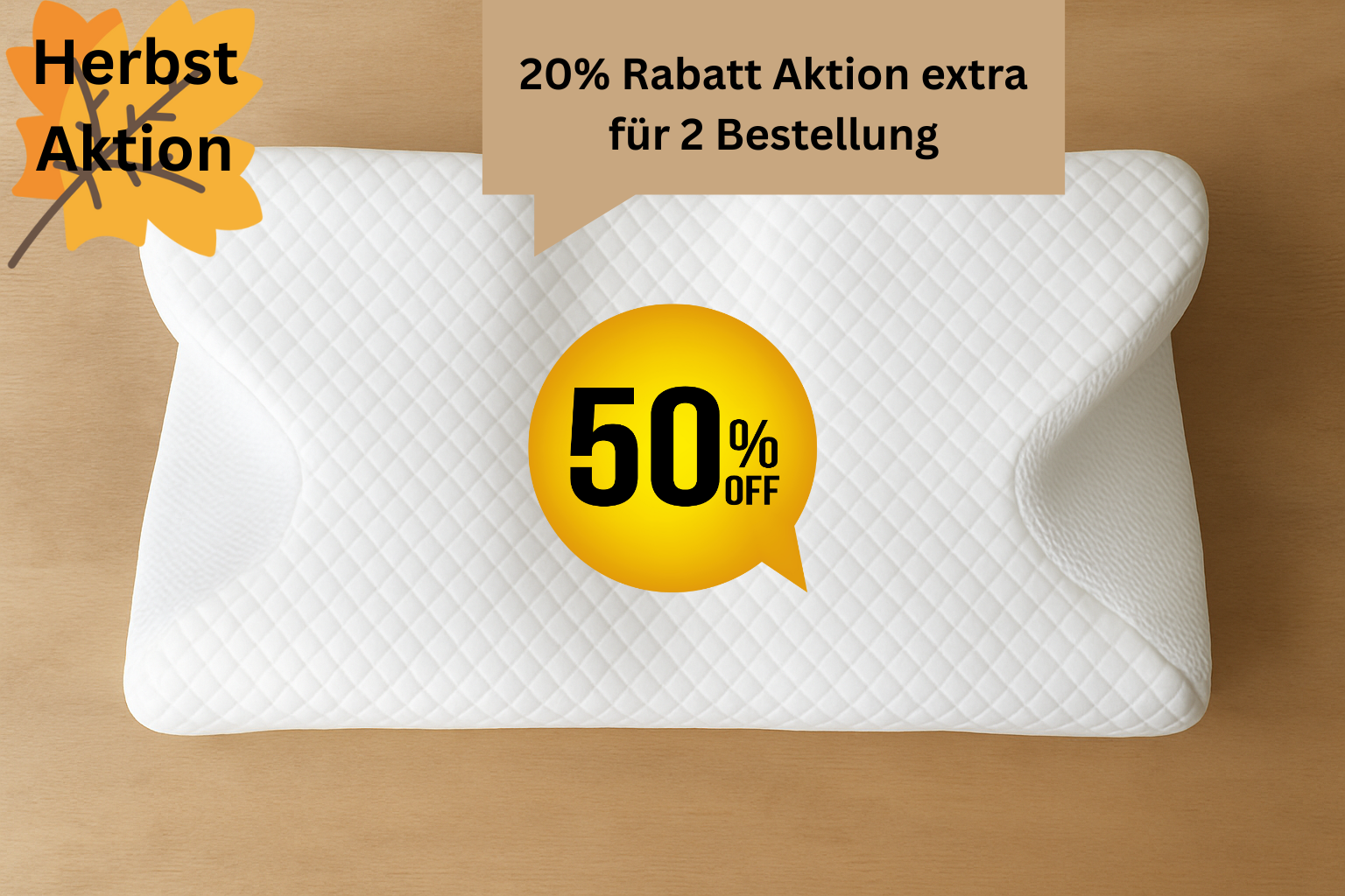 Ergonomisches Nackenkissen