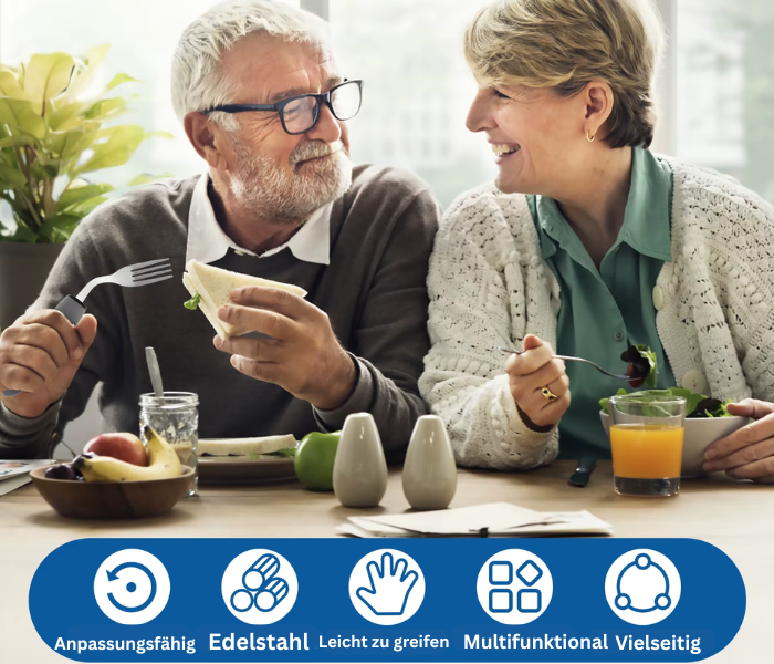 Esshilfe Set für Parkinson, Gelenkschmerzen und Arthrose