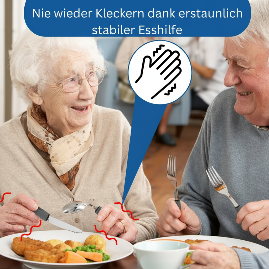 Esshilfe Set für Parkinson, Gelenkschmerzen und Arthrose