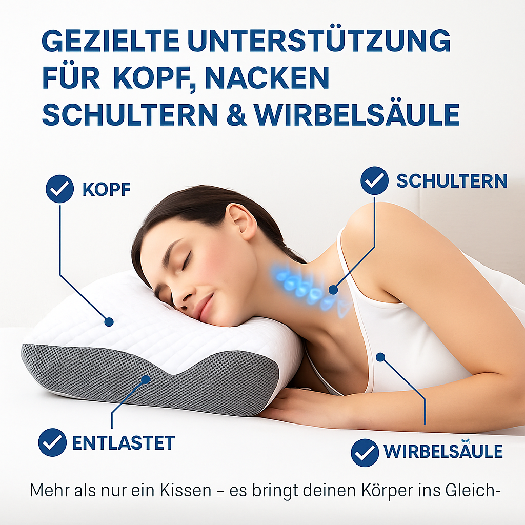 Ergonomisches Nackenkissen